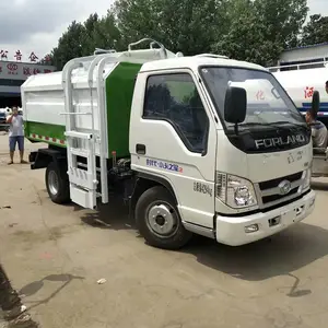 乡镇垃圾车 福田挂桶垃圾车 东风挂桶垃圾车 5立方汽车挂桶垃圾车