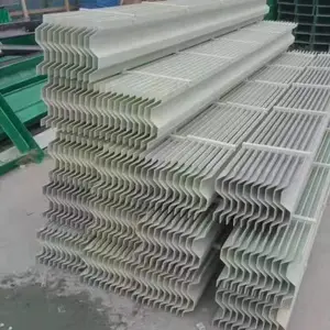 除雾器折流板脱硫塔专用PP丝网玻璃钢除尘折流挡水板C型S型收水器