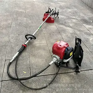 多功能汽油割草机 农用小型除草机 宏程背负式锄地机