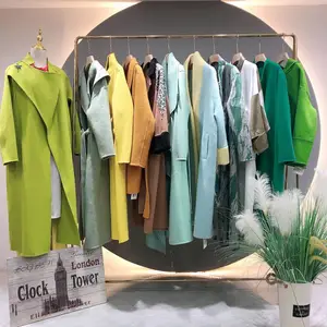 埃可玛诗2021秋冬新款大衣 班晓雪系列品牌女装折扣批发 电商直播货源