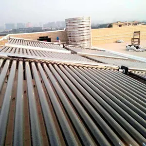 黑龙江太阳能热水器采暖空气能热泵地暖中央空调热水工程