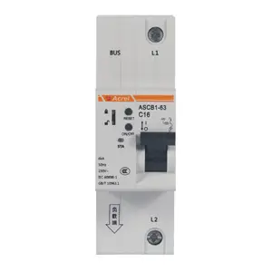 安科瑞智能断路器ASCB1系列低压微型断路器1P2P3P4P电流16~63A可选