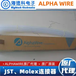 Alpha Wire ��ϩ�������� 76.2mmֱ�� ��ɫ2:1������ FIT-221-3IN BK005
