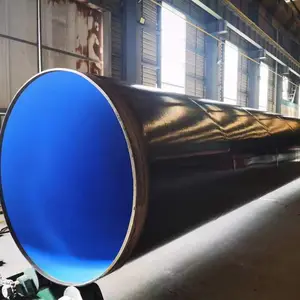 河南焦作螺旋钢管厂定制特殊规格钢管加工TPEP防腐焊管源头厂家