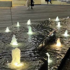 小广场商场售楼部涌泉,室内室外简单水景打造,喷泉项目工程设计安装售后