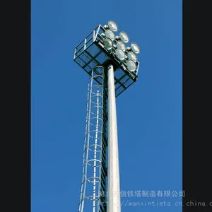 石油矿区照明灯杆大型厂区角钢照明灯塔