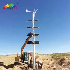 博尔勃特 无电地区太阳能发电 风光互补监控供电系统