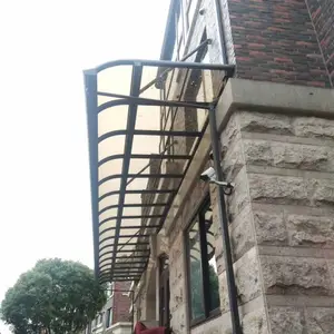 铝合金可组装雨棚_大门耐力板雨棚厂家价格
