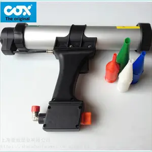 英国COX气动胶枪Airflow1 2 3型筒装型腊肠型两用型铝质打胶枪