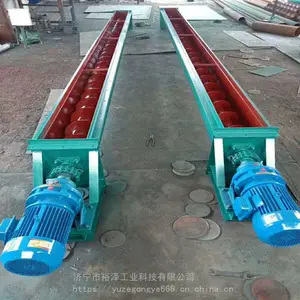 WLS无轴螺旋输送机 污泥垃圾水泥沙石上料机 不锈钢管式输送机