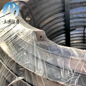 立博防腐 高纯镁带镁合金牺牲阳极 19*9.5mm镁带套管内管道用镁带保护 镁带管道临时保护 纯镁带