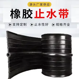 中埋式背贴式外贴式可卸钢边止水带 嘉泽橡胶止水条