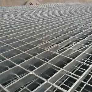 鑫壤金属丝网 麻花钢格板 槽钢型 楼梯踏步排水地沟 高强度耐磨损