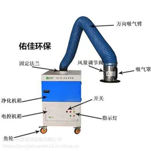 陕西YJ-HY移动式焊烟净化设备焊接废气吸尘器工业废气处理净化器