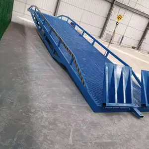 电动液压集装箱装卸车升降台林芝地区固定液压物流集装箱卸货神器求实创造