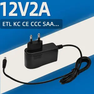 12V2A��Դ������ ����ETLŷ��CE����KC�Ĺ�SAAӢ��BS�й�CCC��֤