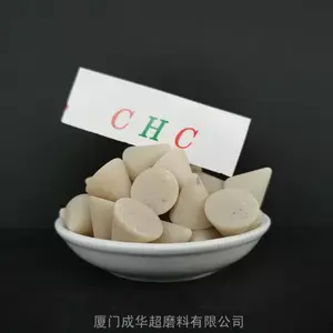 眼镜抛光用-树脂研磨石-15*15三角圆锥树脂磨料-进口细料1200目树脂抛光石