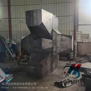 交叉体防浪石模具 扭王字块缓冲石模具拆装方便 出货快