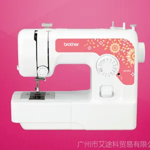 日本兄弟缝纫机JA002兄弟牌家用电动台式多功能带锁边 小型吃厚