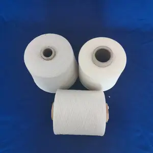 金亿纱线 棉粘色纺纱 粘胶涤纶竹节麻灰纱 涤粘AB纱 涤粘包芯纱 涤粘色纺纱 再生粘绞纱8.19