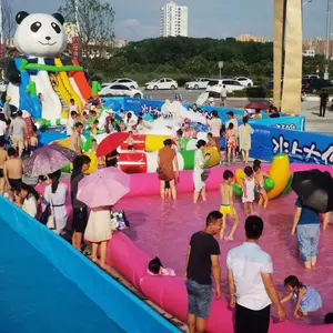 水上闯关出租水上乐园租赁庆典活动儿童水上滑梯出租长期