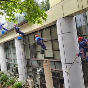 铜梁清洁公司外墙排雨水管维修更换幕墙玻璃清洗