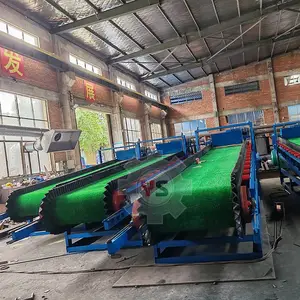 自动选金机粘金毯黄金回收设备吸金尾矿提纯摇动式微细粒重选矿