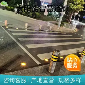 太阳能抗压地埋灯 太阳能铸铝道钉灯 规格颜色可选 支持定制