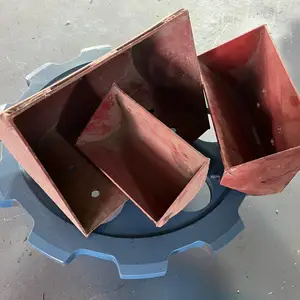 TH315环链斗式提升机挖斗链条 垂直斗提机料斗皮带提升机料斗 可加工定制