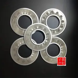 液压油滤片SPL滤片SPL双筒过滤器滤片总成金属丝编织网铝包边滤片