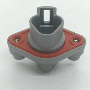 AT04-3P-PM05矩形插座,3芯,14-22AWG,13A/250V, 耐高温IP67抗震动