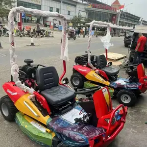 筑水9GZ-221乘坐式四驱割草机 果园基地杂草清理 荒地河堤荒草清理 四轮驱动无级变速雅马哈发动机