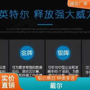 戴尔DELL R740 R740XD服务器主机 AI大数据分析 财务ERP 网站 文件共享
