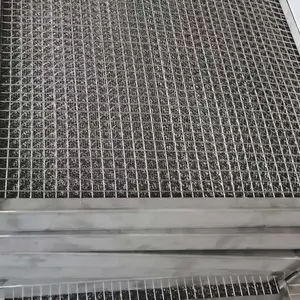 九鑫丝网过滤器不锈钢包边除沫器除水除油过滤网块定制实体生产厂
