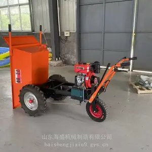 无电池长效柴油手推车 173 风冷三轮运输车 菜园瓜果采摘转运设备