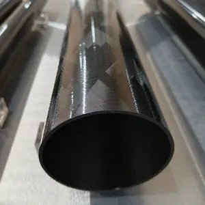 碳纤维圆管3k亮光/哑光 斜纹平纹碳纤维空心卷管 缠绕管 定制生产