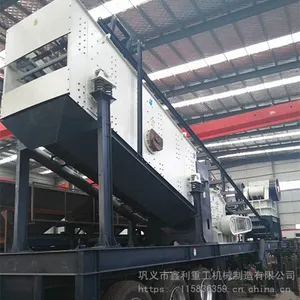 矿山移动破碎站建筑垃圾移动式破碎生产线 破碎站厂家