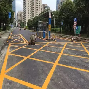 做热熔划线施工、划线的注意事项、道路划线规划