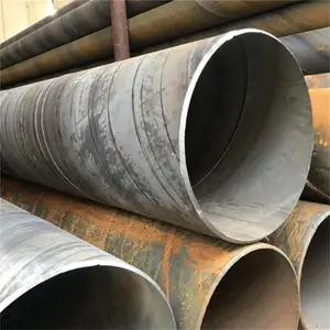 量大专车配送螺旋钢管 聚氨酯加强筋焊接螺旋管 920*10螺旋钢管