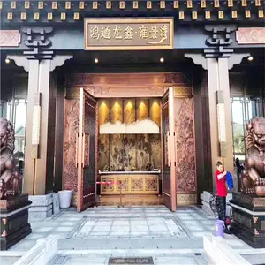 营销中心门楼屋檐不锈钢金属装饰工程包板定制工厂