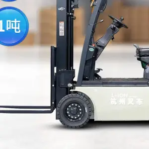 杭叉0.6吨迷你型平衡重叉车可进电梯上楼层作业作业半径小