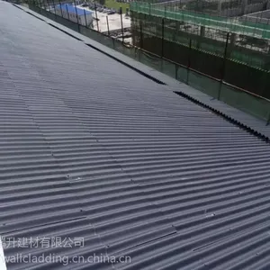 铺设便捷的彩色波浪形型沥青瓦三维陶感波形沥青瓦