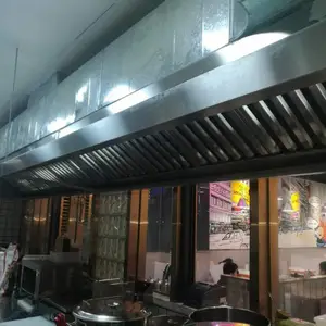 广州酒店餐馆饭店酒楼整套不锈钢厨房设备采购安装通风系统项目施工方案