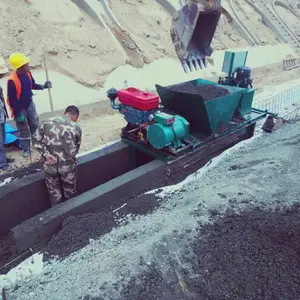 渠道一次滑模机防渗渠道成型机水渠成型机滑模机打件快