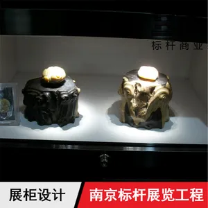 南京BMK串联式办公场所效果图展柜设计市场价格