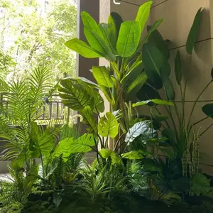 沈阳展厅丝兰树场景