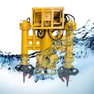 挖机自带抽沙泵 液压动力吸沙泵100立方流量泥浆泵 新型清淤利器