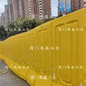 宁德水马围挡库存充足1000X5801250X6701.3米水马市政水马围挡防撞桶