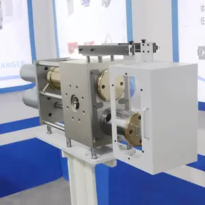 线材双柱换网器连续快速不停机熔体过滤器