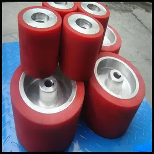 云跃 锂电池聚氨酯包胶轮 耐磨聚氨酯包胶轮 大量现货
